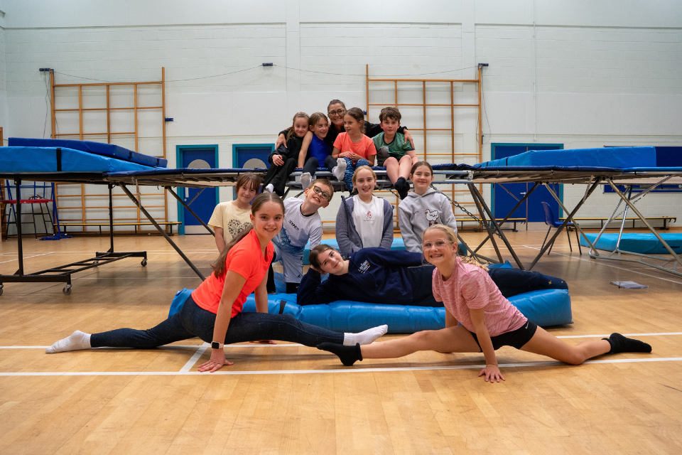 Junior Trampoline Coaching Group
