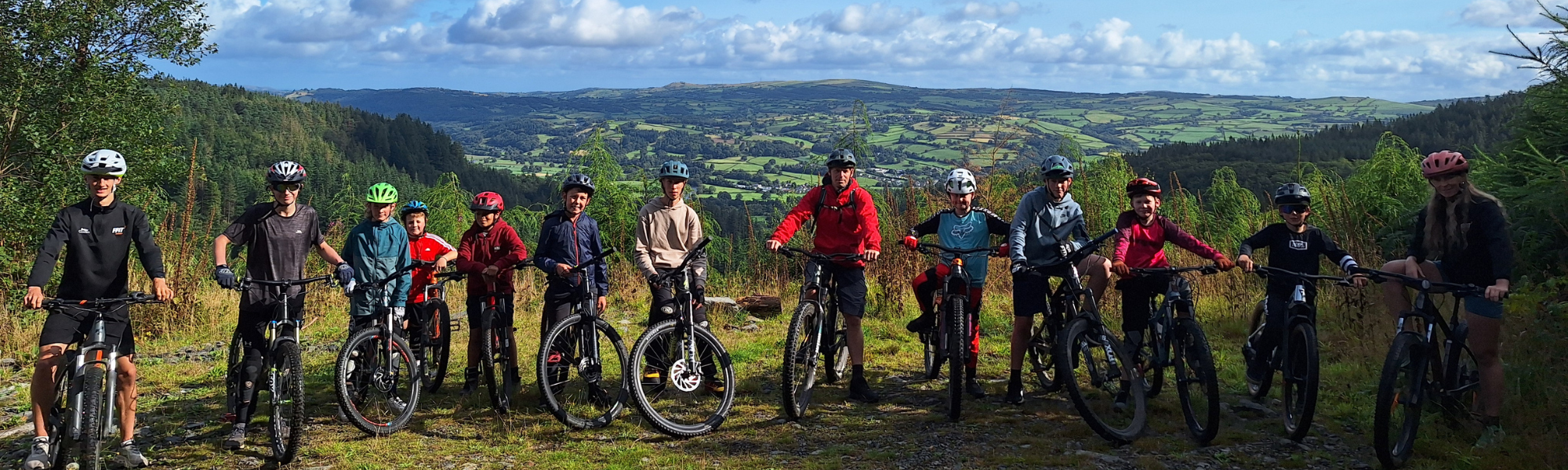 Picture of mountain bikers