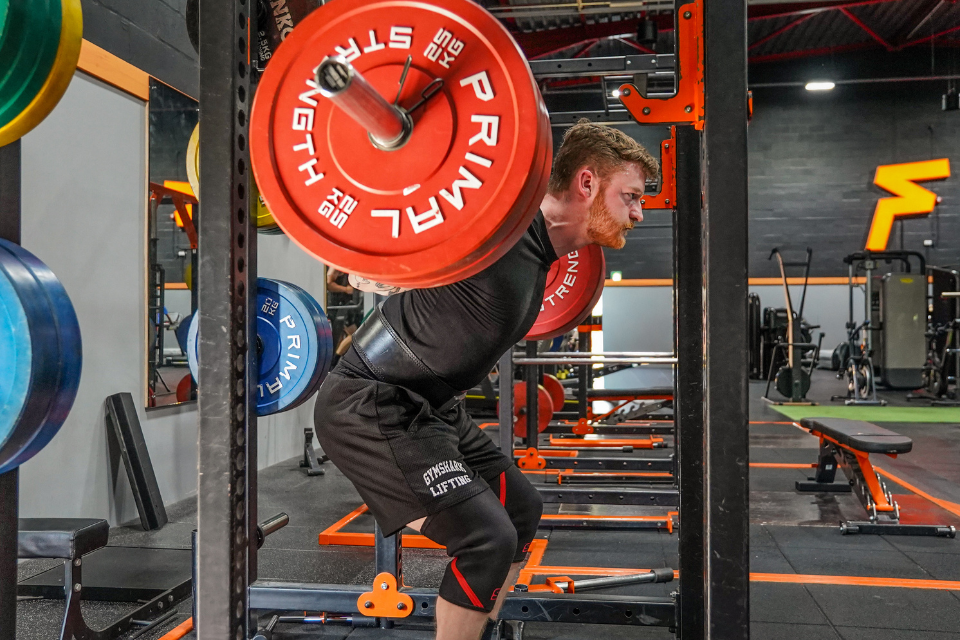 Picture of James Joy in Gym