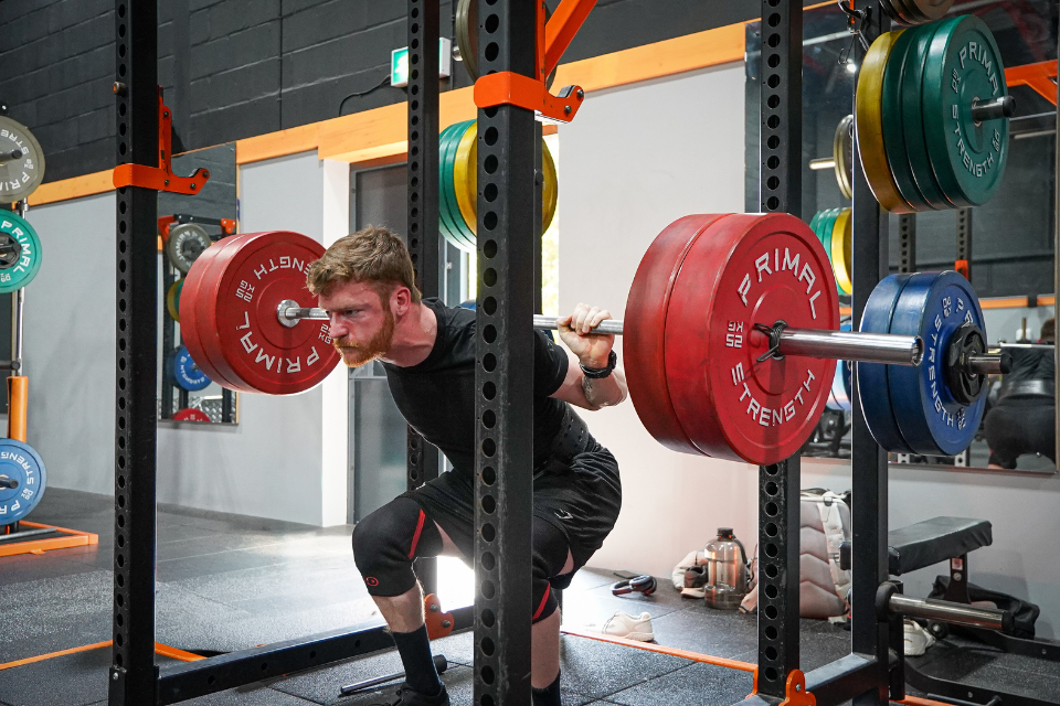 Picture of James Joy in Gym