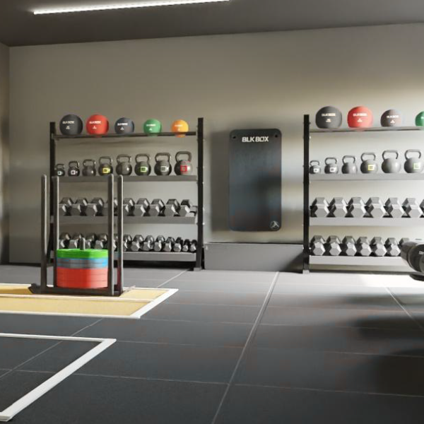 Picture of artist’s impressions of the Gym refurbishment
