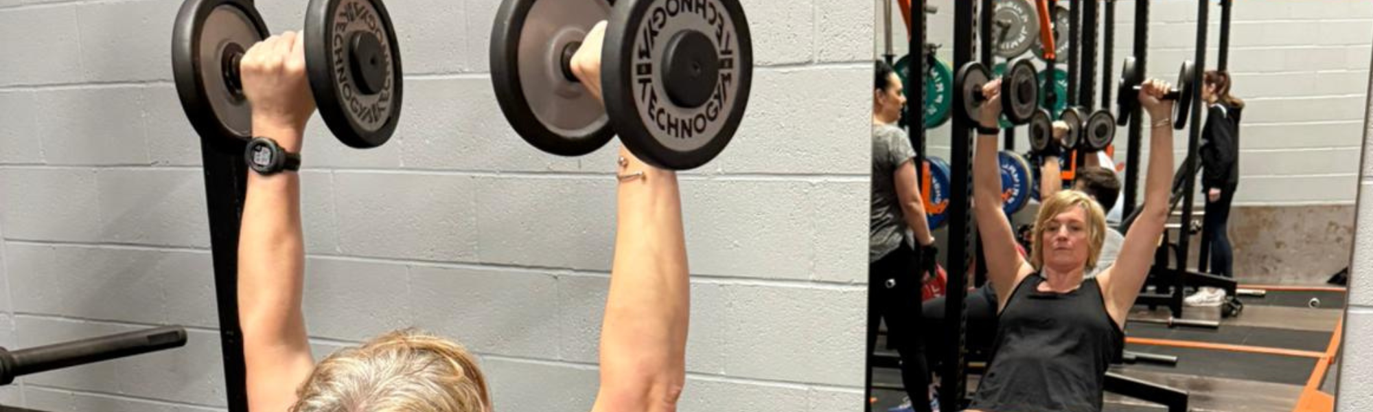Picture of Ladies lifting weights