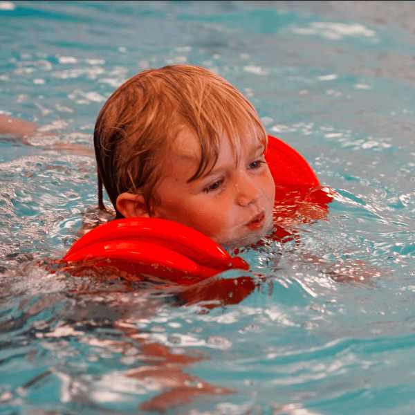 Picture of child swimming