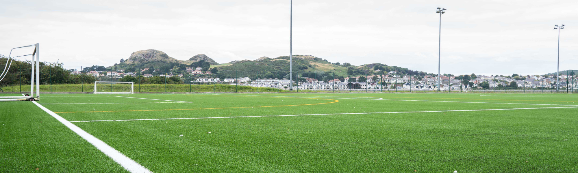 Llun o Cae 4G Aberconwy