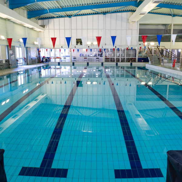 View of Colwyn Swimming pool
