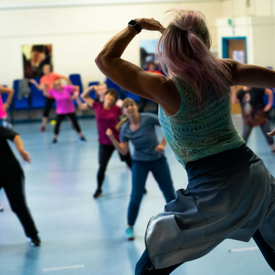 Picture of a Fitness class