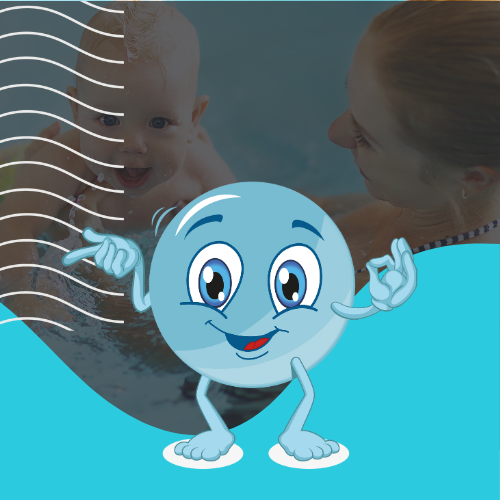Bubbles image with cartoon bubble