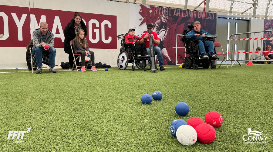 Ffit Conwy Inclusion - Boccia