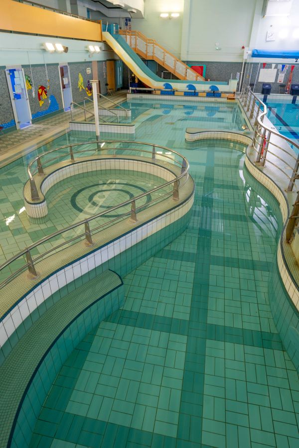 High level view of pleasure pool.