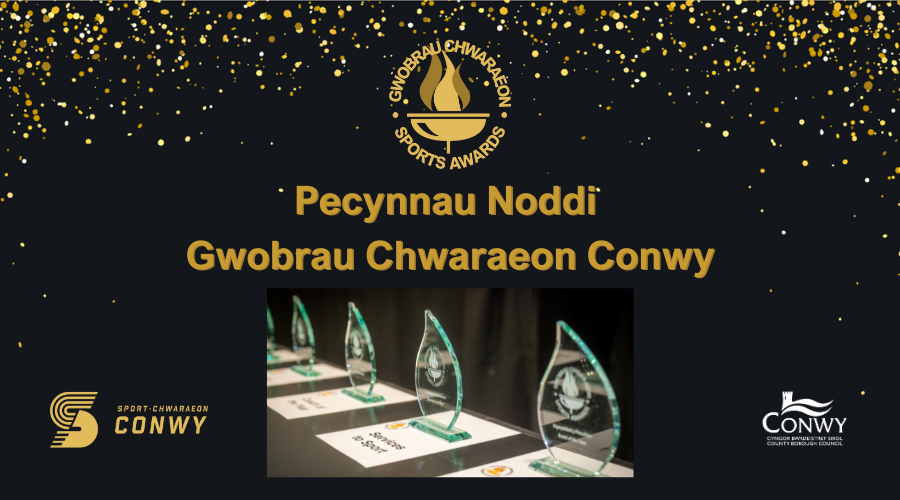 Pecynnau Noddi Gwobrau Chwaraeon Conwy
